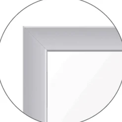 Dry Erase*Ghent 1" x 1" Grid Whiteboard, 4'H x 8'W (GRPM221G-48)