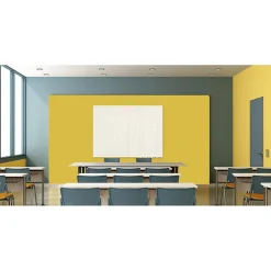 Dry Erase*Ghent Aria Grid Glass Dry-Erase Whiteboard, 2'H x 3'W (GRPARIASN21G-23)