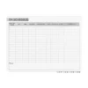 Dry Erase*Ghent Aria OR Schedule Glass Dry-Erase Whiteboard, 4'H x 6'W (GRPARIASN13S-46)