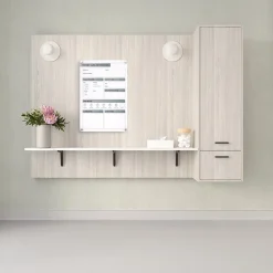 Dry Erase*Ghent Changeable Patient Room Glass Dry-Erase Whiteboard, 24