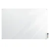 Dry Erase*Ghent Harmony Frosted Glass Whiteboard with Radius Corners, 4'H x 8'W (HMYRN48FR)
