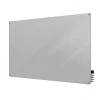 Dry Erase*Ghent Harmony 4'H x 6'W Glass Whiteboard with Square Corners, Gray (HMYSN46GY)