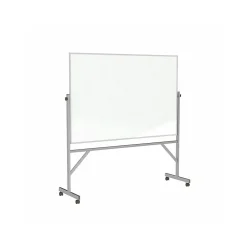 Dry Erase*Ghent Porcelain Dry-Erase Whiteboard, Aluminum Frame, 6' x 4' (ARM1M146)