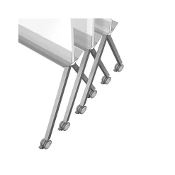 Dry Erase*Ghent Roam Laminate Dry-Erase Whiteboard, Aluminum Frame, 4' x 3' (RM36SAWHN)