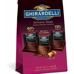 Ghirardelli Luxe Assorted Flavors Dark Chocolate Candy Bar, 15.01 oz. (220-01102)