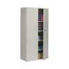Storage Cabinets*Global 9300 72" Steel Storage Cabinet with Four Shelves, Light Gray (9336-S72L-LGR)