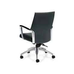 Office Chairs*Global Accord Vinyl Executive Chair, Ink Black (26714ALA16F)