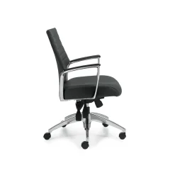 Office Chairs*Global Accord Vinyl Executive Chair, Ink Black (26714ALA16F)