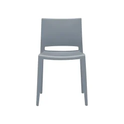 Folding & Stacking*Global Bakhita Polypropylene Banquet/Reception Chair, Milk 4/Carton (6751MLK)