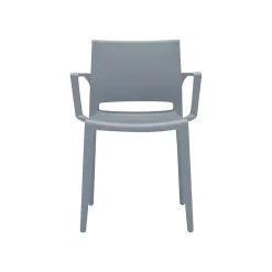 Folding & Stacking*Global Bakhita Polypropylene Banquet/Reception Chair, Milk 4/Carton (6750MLK)