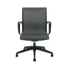 Office Chairs*Global Solar Mesh Conference Chair, Gray/Black (8456STM)