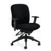 Office Chairs*Global Truform Urban Fabric Heavy Duty Medium Back Multi-Tilter Chair, Gravel Road