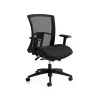 Office Chairs*Global Vion Mesh Back Fabric Computer and Desk Chair, Black (6321-8-UR22)