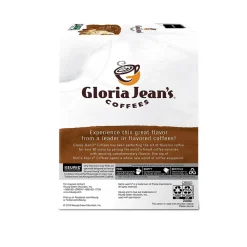 Gloria Jean's Coffees Hazelnut Coffee, Keurig K-Cup Pod, Medium Roast, 96/Carton (60051-052CT)