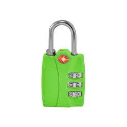 Travergo 3-Digit Combination Lock, Green (TR1120GN)<Go Green Power Discount