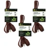 GoGreen Power 6' Extension Cord, 3-Outlet, 16 AWG, Brown (GG-24806-10)