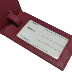 Travergo Luggage Tag, Red (TR1260RD)<GoGreen Power Online