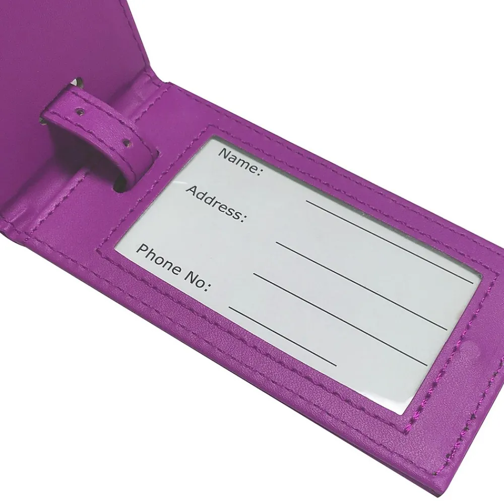 Travergo Luggage Tag, Purple (TR1260PR)<GoGreen Power Best