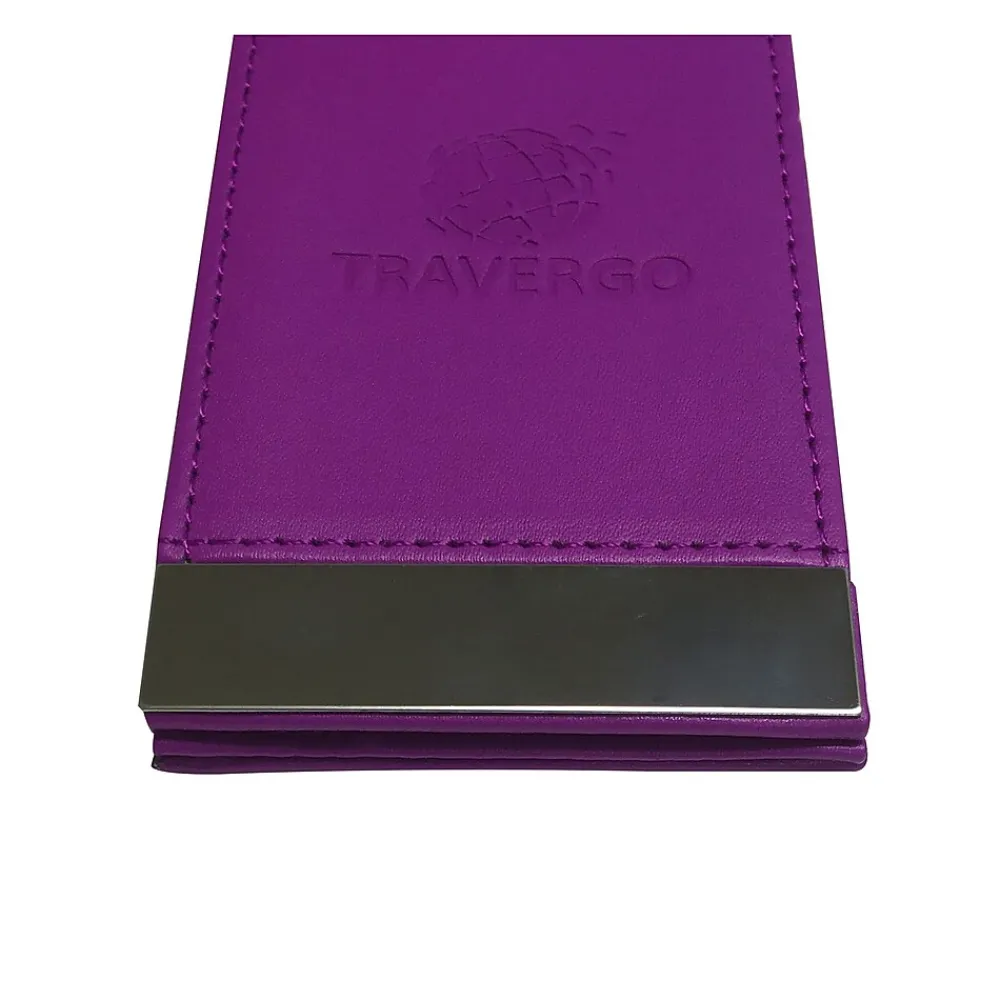 Travergo Luggage Tag, Purple (TR1260PR)<GoGreen Power Best