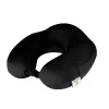 Travergo Polyester Travel Pillow, Black (TR1080BK)<GoGreen Power New
