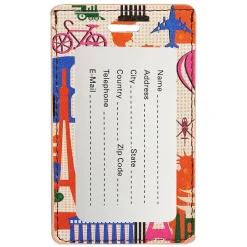 Travergo World Attractions Luggage Tag, Multicolor (TR1274)<GoGreen Power New