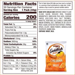 Goldfish Baked Snack Crackers/Sunshine Cheez-It Bundle (600-04053)