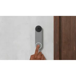 Google Nest Battery-Powered Video Doorbell, Ash Gray (6315043)