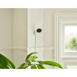 Google Nest GA01998-US Wired Indoor Camera with Motion Detection and Night Vision, White
