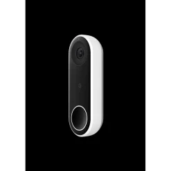 Google Nest Hello WiFi Wired Smart Video Doorbell, Black (5085916)