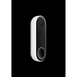 Google Nest Hello WiFi Wired Smart Video Doorbell, Black (5085916)
