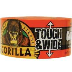 New Gorilla Duct Tape, 3" x 30 yds., Black, 1/Roll (6003001)