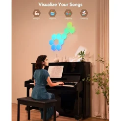 Govee Glide Hexa Multicolor LED Light Panels (B6061A02)