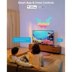 Govee Glide Hexa Multicolor LED Light Panels (B6061A02)