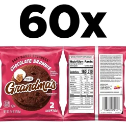 Grandma's Brownies, Chocolate, 2.5 Oz., 60/Carton (FRI10310)