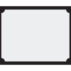 Awards & Certificates*Great Papers Certificate Certificate Holders, 9.38" x 12", Black, 10/Pack (2019013)
