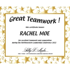 Awards & Certificates*Great Papers Certificates, 8.5