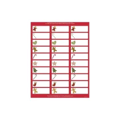 Discount Great Papers ® Holiday Card Address Labels Ginger Friends, 150/Count