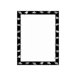 Awards & Certificates*Great Papers Polished Grad Certificates, 8.5" x 11", Black/White, 40/Pack (2019010)