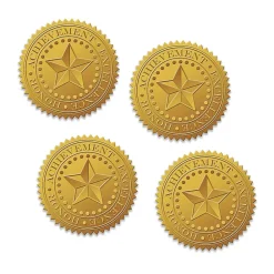 Awards & Certificates*Great Papers Star Seals 1.75