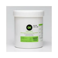 Disinfecting Chlorinated Tablets, 120/Bottle, 2 Bottles/Carton (GK-CDT6.55-2pk)<Green Klean Online