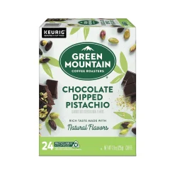 Green Mountain Coffee Roasters Chocolate Dipped Pistachio Coffee Keurig® K-Cup® Pods, 24/Box (5000378228)