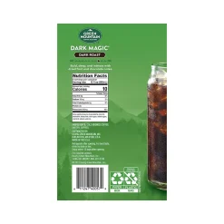 Green Mountain Coffee Roasters Dark Magic Cold Brew Coffee Packet, Dark Roast, 72 fl.oz., 6/Carton (5000376411)