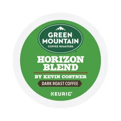 Green Mountain Coffee Roasters Horizon Blend by Kevin Costner Coffee, Keurig K-Cup Pod, Dark Roast, 24/Carton (5000379575)