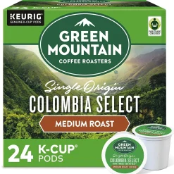 Green Mountain Colombia Select Coffee Keurig® K-Cup® Pods, Medium Roast, 24/Box (6003)