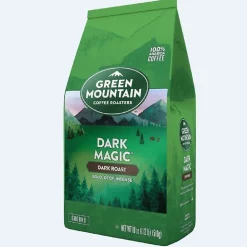 Green Mountain Dark Magic Ground Coffee, Dark Roast, 18 oz. (611247371343)