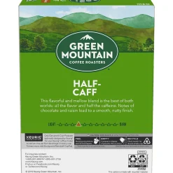 Green Mountain Half-Caff Coffee Keurig® K-Cup® Pods, Medium Roast, 24/Box (6999)