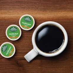 Green Mountain Hazelnut Decaf Coffee, Light Roast, 0.33 oz. Keurig® K-Cup® Pods, 24/Box (7792)