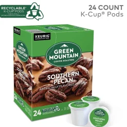 Green Mountain Southern Pecan Coffee Keurig® K-Cup® Pods, Light Roast, 24/Box (6772)