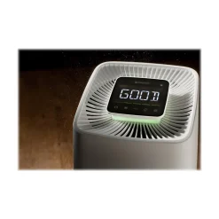 GreenTech Environmental Active HEPA+ with ODOGard Pro HEPA Console Air Purifier, 5-Speed, WiFi Enabled, White/Gray (1X5826)