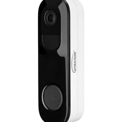 Adesso Gyration Cyberview 3000 3 Megapixel Indoor Network Doorbell Camera, White/Black (CYBERVIEW 3000)